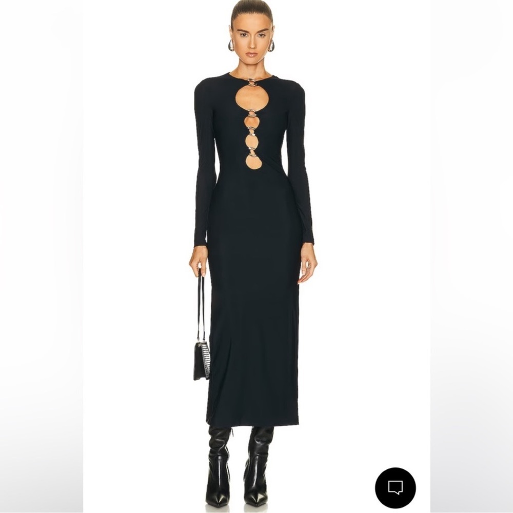 open-back Corrine dress
open-back Corrine dress from BURBERRY featuring black